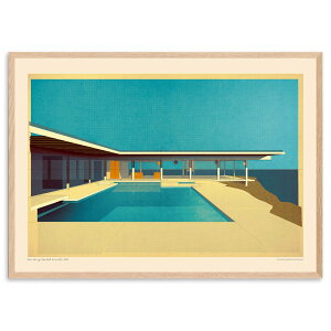 PSTR studio A[g|X^[ 50×70cm Pierre Koenig, Stahl Case Study House 1959 kG A[gvg |X^[ CeA  IV I_ lC  EH[A[g