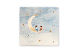 StoryTiles@I_Z~bN^C//EH[fR[V@Little Friends on the Moon@MTCYi13×13cmj@yEH[A[g EH[fR[V Z~bN  ^C  k