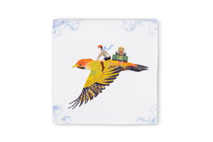 StoryTiles@I_Z~bN^C//EH[fR[V@Travelling bird@MTCYi13×13cmj@yEH[A[g lC  EH[fR[V Z~bN  ^C 