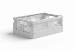 made crate@100% TCNvX`bN̐܂肽݃{bNX/N[g@MiniTCY@Misty Grey@yk oXPbg  vX`bN Rei ܂肽 [pi h[ rO Lb