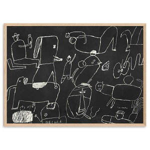 Fine Little Day t@CgfC A[g|X^[ 50×70cm DOODLE DOO CXg ۃA[g Ǌ| ǎ z  Q rO CO G kCeA kG rOG kfUC