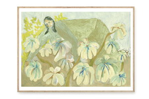 Fine Little Day ファインリトルデイ アートポスター 50×70cm ROSE GARDEN イラスト 抽象アート 壁掛け 壁紙 額縁 玄関 寝室 リビング 海外 絵画 北欧インテリア 北欧雑貨 リビング雑貨 北欧デザイン