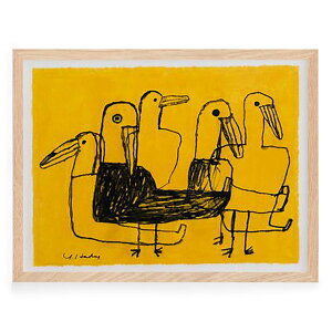 Fine Little Day t@CgfC A[g|X^[ 30×40cm BIRDS CXg ۃA[g Ǌ| ǎ z  Q rO CO G kCeA kG rOG kfUC i`