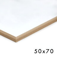 ポスターフレーム 低反射アクリル 天然木オーク無垢材 50×70cm 木製 北欧デザイン 北欧雑貨 送料無料 50…