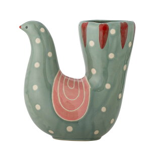 Bloomingville u[~OB `[tɂj[NȃVGbg̃t[x[X Trudy Vase 20cm O[  hbg |bv o[hx[X kG fUC { Ki Ce