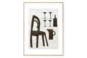 y݌ɌzyēׂȂzMy Deer Art Shop A[g|X^[ 50×70cm Sur la terrasse (Limited edition of 250) kG A[gvg CeA I_  IV lC