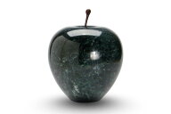 DETAIL　ディテール　Marble Apple　大理石のリンゴオブジェ/置物　Large サイズ　ジェイドグリーン　【…