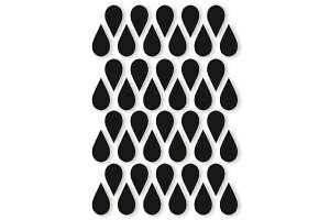 y݌ɌzyēׂȂz ferm LIVINGt@[rO@EH[XebJ[ Mini Drops ubN 44ykG CeA A[g fR[V ǖ XebJ[ q LbY |X^