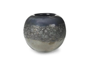 【在庫限り】【再入荷なし】 Broste Copenhagen ガラス製のレトロなフラワーベース 高さ11cm【北欧雑貨 デンマークブランド シンプル モダン モノトーン おしゃれ インテリア モノクロ 可愛い