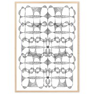 【在庫限り】【再入荷なし】Atelier Cph アートポスター 70×100cm Dotted No 147 アトリエシーピーエイ…