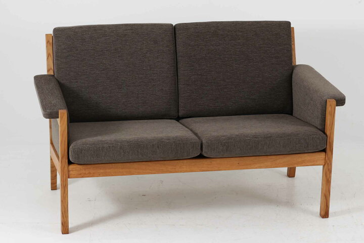 楽天市場】Hans J.Wegner(ハンス・J・ウェグナー) GE50 ラブソファ/2人 