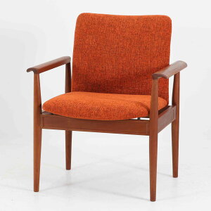 Finn Juhl �A�[���`�F�A Diplomat Chair �`�[�N�� France & Son �t�B���E���[�� �k���r���e�[�W�Ƌ� �ؐ� �֎q �I�|�� ���E���W ���� ���r���O ����Ƌ� �N�b�V����