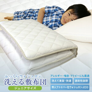 �~���ӂƂ� �W���j�A 85×185cm ���{�� �􂦂钆�킽�i�E�H�V������ ECO�j100���g�p �E�H�b�V���u�� ��l�����킽 �O�w�� �d�����킽 �L�i���F���n�J���[ ���@�~�ӂƂ� �~�z�c �~���z�c ������