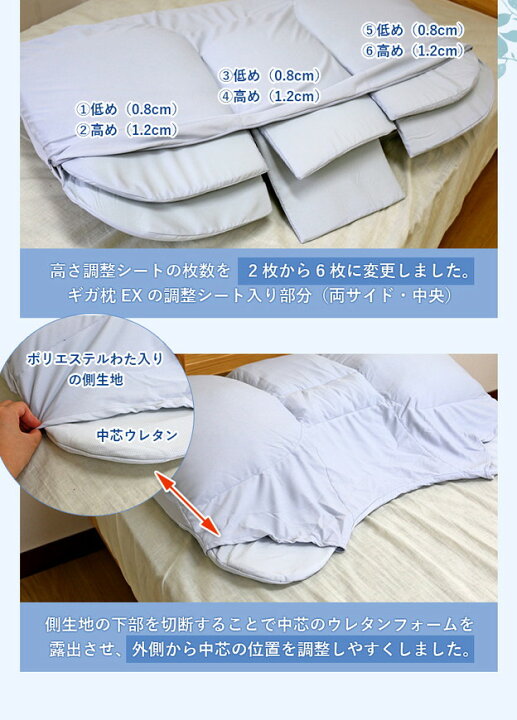 楽天市場】枕 昭和西川 送料無料 昭和西川 GIGA MAKURA ギガ枕 EX (GI 