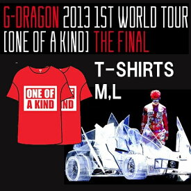 BIGBANG G-DRAGON (ジードラゴン) - Tシャツ RED 【2013 公式コンサート グッズ】bigbang 公式グッズ bigbangグッズ BIGBANG