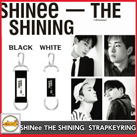 [SHINee] THE SHINING ストラップキーリング WHITE, BLACK 2018 SHINee SPECIAL PARTY OFFICIAL GOODS