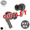 【アウトレット50％OFF】 ワイヤレスイヤホン bluetooth 5.2 ノイズキャンセリング 高音質 長時間再生 多機能 低遅延 3か月間メーカー保証 IPX7 防水 外音取込 Android ノイキャン (nb) Audio エヌビーオーディオ D69 ANC 国内メーカー