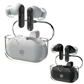 (nb) SkeLeTon II ワイヤレスイヤホン ノイズキャンセリング Bluetooth 大口径ドライバー 外音取り込み クリアな通話 スケルトンデザイン 透明デザイン ヘッドトラッキング対応 重低音