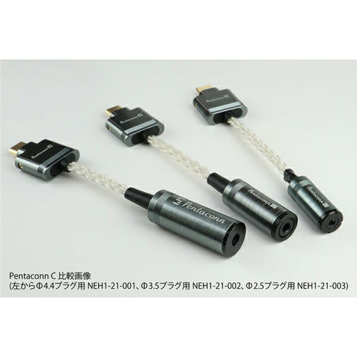 楽天市場】PENTACONN USB DAC Type-C 2.5mm 変換ケーブル 高音質 銀 