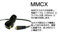 【新発売】画期的イヤホン!有線130cm、Bluetoothで利用も!イヤホンマイクキット【ワイヤレスイヤホンキットMB21BK】Bluetooth3.0ハンズフリーヘッドセットイヤホンマイクA2DP/AVRCP/HSP/HFP/SCMA-TP16Sep15