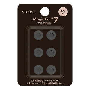 NUARL Magic Ear+7 for TWE �R�ۃt�H�[���C���[�s�[�X �O��ɂ����t�B�b�g�� ���ʊ������ ����7mm S/M/L�Z�b�g �e�T�C�Y