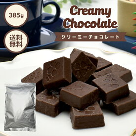 【たっぷり訳ありチョコレート クリーミーチョコレート 385g ※】約62粒入り クリーム ミルクチョコレート クリーミー ミルクチョコ 一口サイズ 送料無料 プチギフト