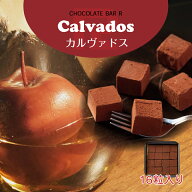 カルヴァドス ブランデー 生チョコレート 16粒入り ご自宅用パッケージ バーテンダーの作る贅沢な生チョ…