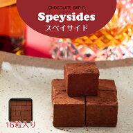 スペイサイドモルト ウィスキー 生チョコレート 16粒入り ご自宅用パッケージ バーテンダーの作る贅沢な…