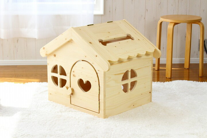 楽天市場】かわいい ドッグハウス 犬 ハウス ベッド 犬小屋 木製 
