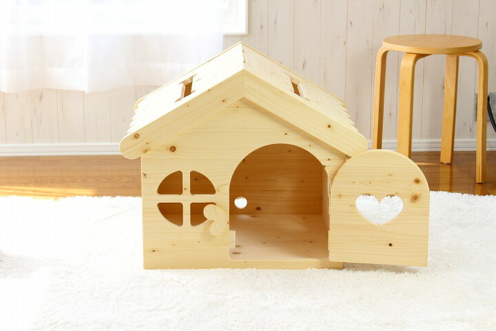 楽天市場】犬 ハウス ベッド 犬小屋 ドッグハウス 木製 ハンドメイド 