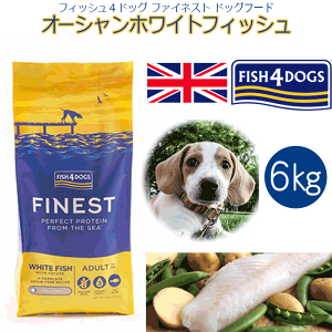 �yfish4dogs �t�C�b�V��4�h�b�O �I�[�V�����z���C�g�t�B�b�V������ 6kg�zFINEST �t�@�C�l�X�g�V���[�Y �^�� �X�Y�L �j�V�������ޗ��ɐ����`�V�j�A���܂ŃI�[���X�e�[�W�ł��g�p�\�ȃR���v��