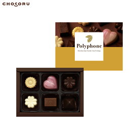 ポリフォン 6個 12個 トリルミルク チョコレート チョコ ショコラ ギフト