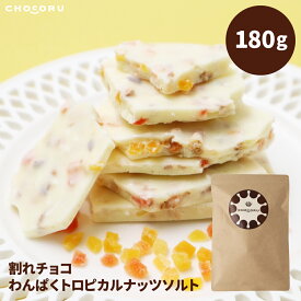 【クール便】割れチョコ わんぱくトロピカルナッツソルト 180g 400g チョコレート