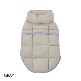 マンダリンブラザーズ 犬服 犬 服 秋冬 冬 撥水加工 ベスト 軽量 パッカブル ジャケット 秋 防寒 小型犬 中型犬 MANDARINE BROTHERS / SUPER LIGHT PUFF VEST