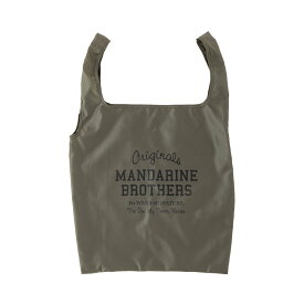 マンダリンブラザーズ エコバッグ 折り畳み収納 ショッピングバッグ ショッパー MANDARINE BROTHERS / ECO BAG
