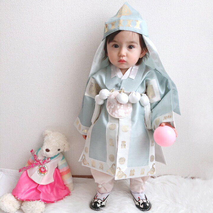 楽天市場】チマチョゴリ 男の子 子供服 ベビー キッズ セット 韓服 80 