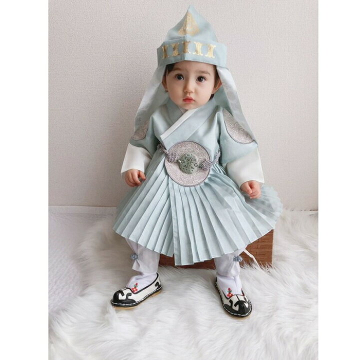 楽天市場】チマチョゴリ 男の子 子供 ベビー 甥っ子 セット 韓服 80 1  