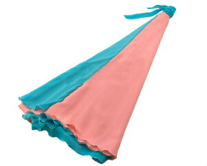 韓国舞踊用衣装チマ・練習用スカートツートン翡翠サーモンピンク■buyouchima-3-s 韓国舞踊 韓国 ダンス 衣装 練習用 韓国 韓国ダンス衣装 伝統舞踊 ステージ 発表会 習い事 踊り 韓国文化 韓国