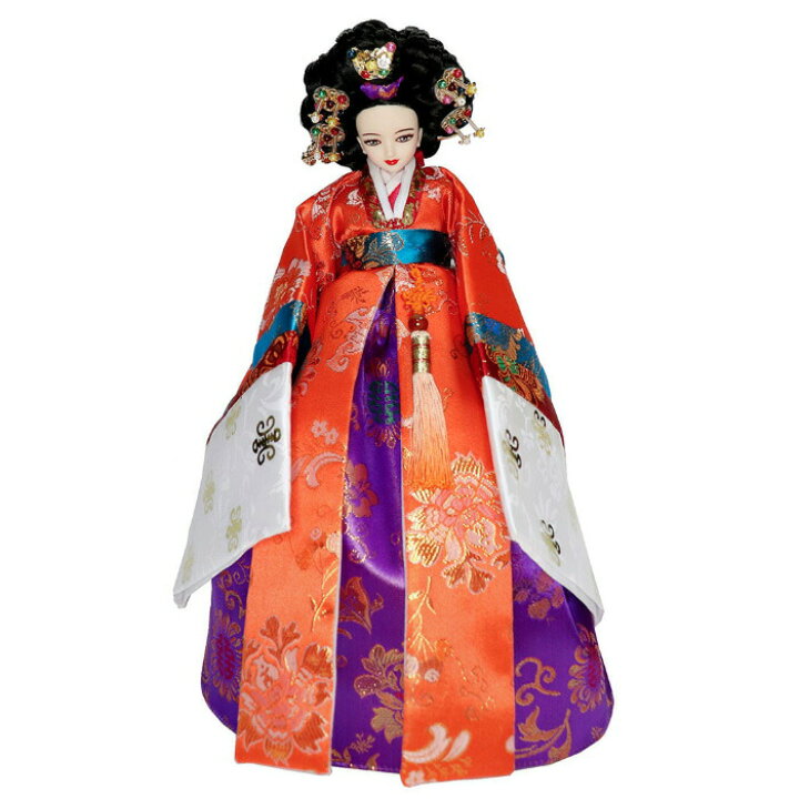 真野韓服ワークショップ 人形 チマチョゴリ ヨンジ人形（韓国人形 