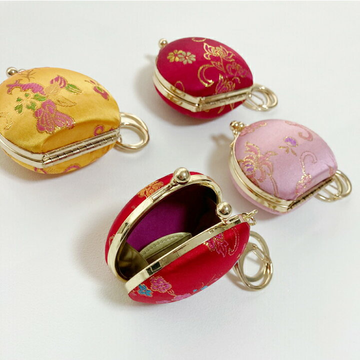 楽天市場】韓国雑貨 がま口キーホルダー赤系（1点）□keyholder-16-s 