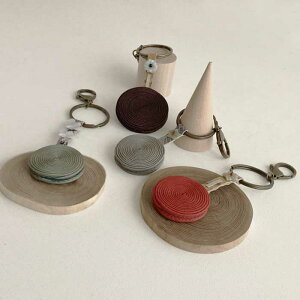 韓国雑貨 シルク くるくるキーホルダー 宝飾翡翠付 バッグチャーム■keyholder-21-s【ギフト】【お土産】【かわいい】【キーホルダー】【フレンチブルドッグ】【プレゼント】【韓国 】