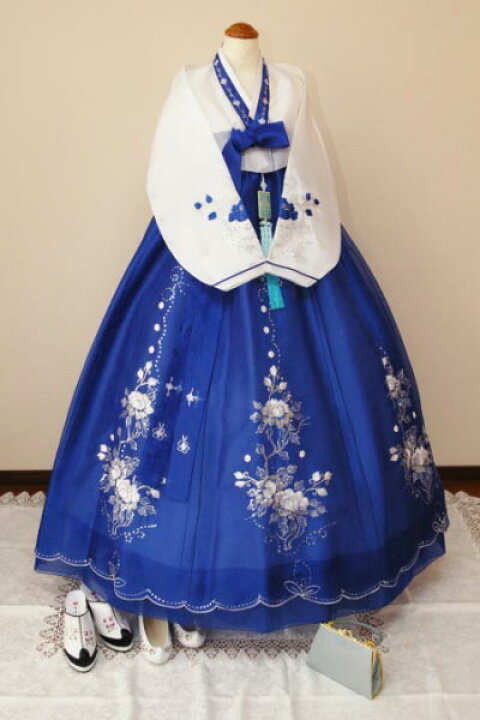 楽天市場】【レンタル】41_チマチョゴリレンタル韓服化繊_バスト83 