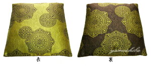 �؍����z�c �W���K�[�h�D�荋�؍��z�c�J�o�[ �I���[�u×�u���E�� 50×50 �؍� �C���e���A ������� ���킢���؍��G�� �a�� �m�� ���r���O �m�� ���g�� �y�� �A���e�B�[�N �􂦂遡zabuton-10ovbr-s