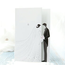 セール10%結婚式 招待状 (ウエディングカード) 10枚1セット■messagecard-fw-61-s 招待状 結婚式 カード セルフ セルフ印刷 かわいい 素敵 人気