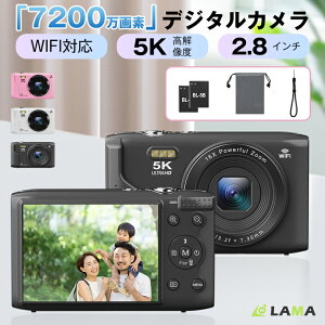 �f�W�^���J���� 5K 7200w��f 16�{�Y�[�� �f�W�J�� �I�[�g�t�H�[�J�X 64GB�J�[�h ��U��␳ �L�b�Y�J���� �q���J���� WIFI�]�� ���S��