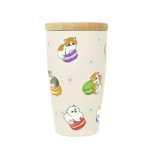 ���t�T���h mofusand 2WAY �؊W�t�� �^���d �^���u���[ 350ml �J�b�v �R�b�v �ۉ� �ۗ� �܂ق��т� �l�R �L �˂� �W�T���ɂ��