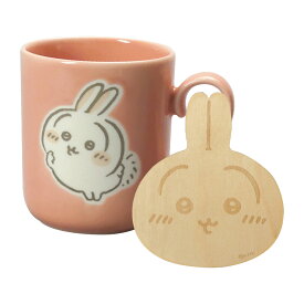 ＼P2倍＋クーポン／ ちいかわ コースター付マグ カラーズ マグカップ CKW10 ちいかわ ハチワレ うさぎ モモンガ 木製コースター 磁器 300ml
