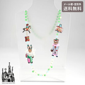 ＼P2倍＋クーポン／ 刺繍 ネックレス Nathalie Lete circus troupe NEK3824 メール便 送料無料 タマオワールド ビーズ サーカス ナタリーレテ 刺繍 軽い 印象的