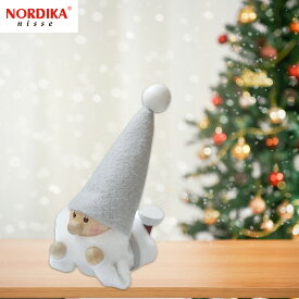 定形外送料無料 NORDIKA nisse ノルディカニッセ 寝転がるサンタ サイレントナイト NRD120609 ノルディカ サンタ 人形 クリスマス 置物 飾り サンタクロース