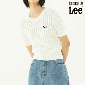 LEE �؍� �ʒ� ���[ �E�[�}�� �P�[�u�� �N���b�v �j�b�g LE2402KT63 �؍��t�@�b�V���� �x�[�V�b�N �C���i�[�E�F�A